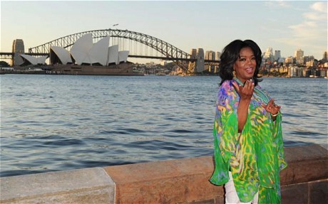 Oprah in Australia